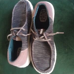 Ladies hey dude slip on shoes